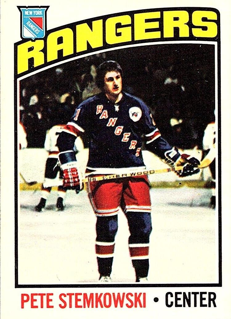 1976 O-Pee-Chee Hockey Pete Stemkowski #166