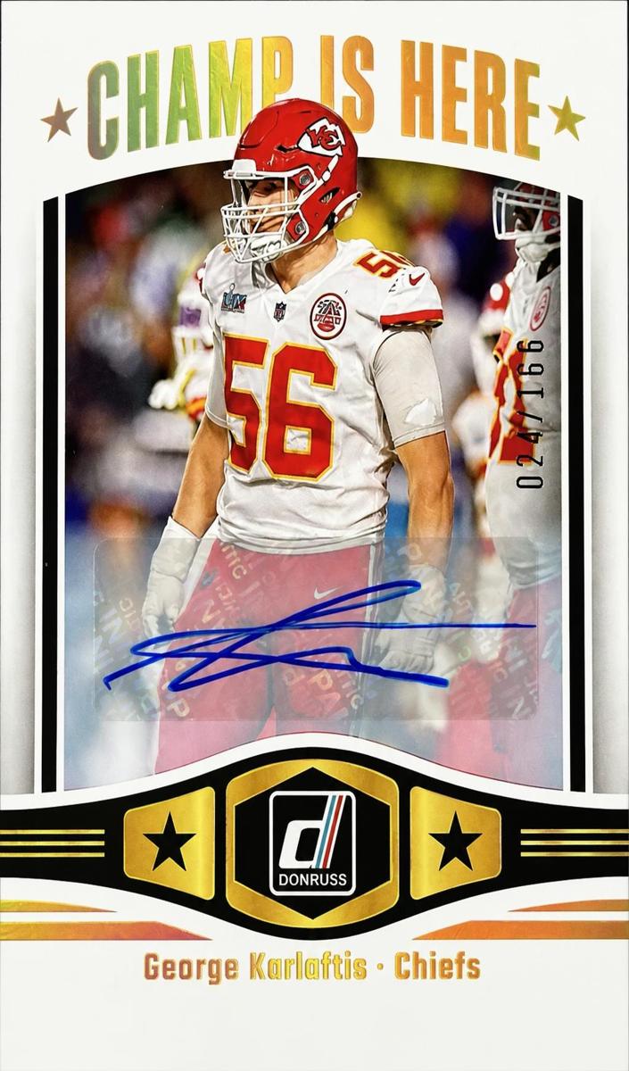 2023 Panini Donruss Football George Karlaftis #CIH-14 PSA 10