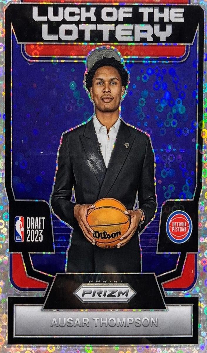 2023 Panini Prizm Basketball Fast Break Ausar Thompson #3