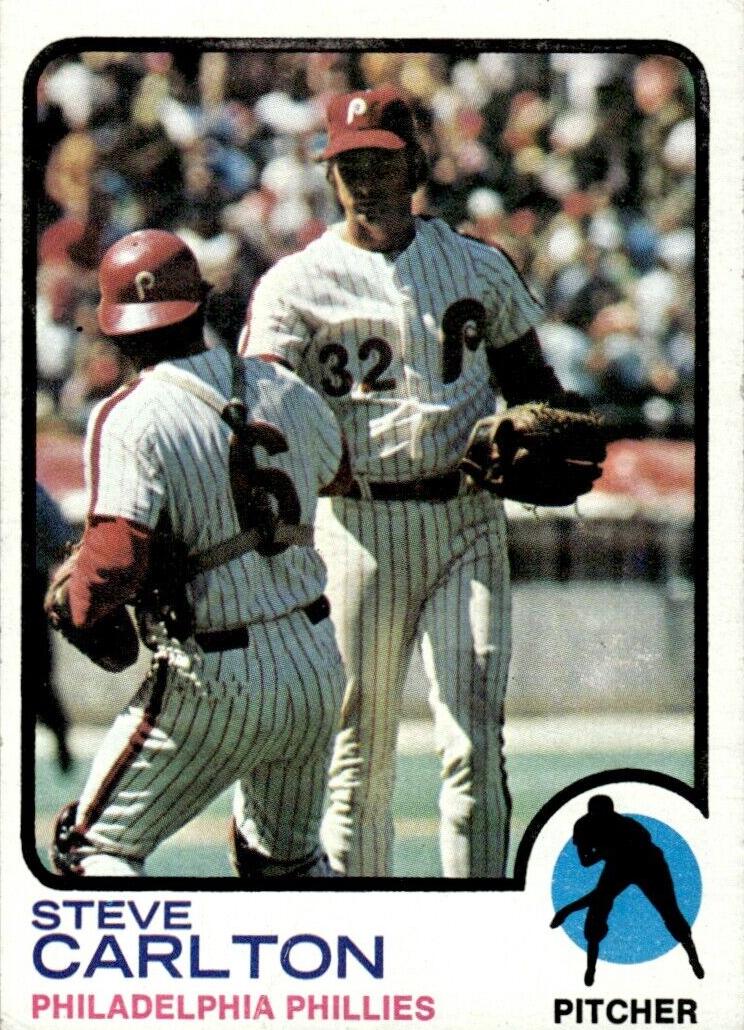 1973 Topps Baseball Steve Carlton #300 RAW Ungraded