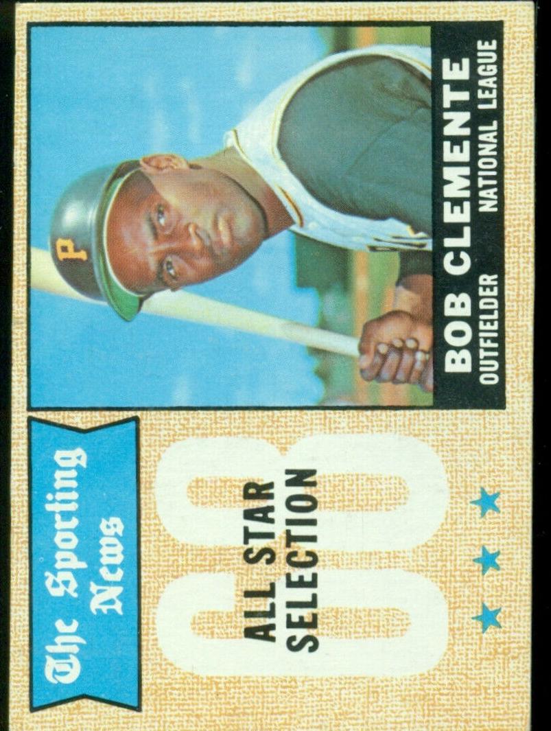 1968 Topps Baseball Bob Clemente #374 SGC 4.5