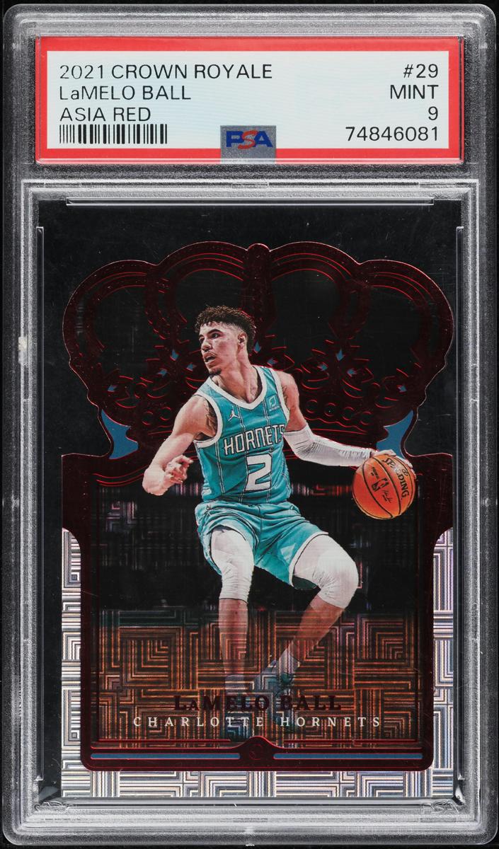 2021 Panini Crown Royale Basketball Asia Red LaMelo Ball #29