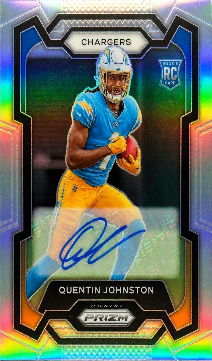 2023 Panini Prizm Football Silver Quentin Johnston #353