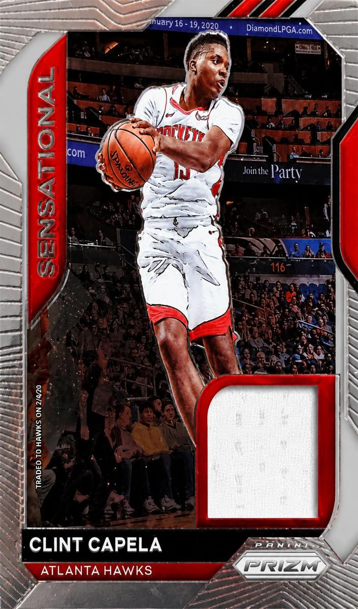 2020 Panini Prizm Basketball Clint Capela #SSW-CCA