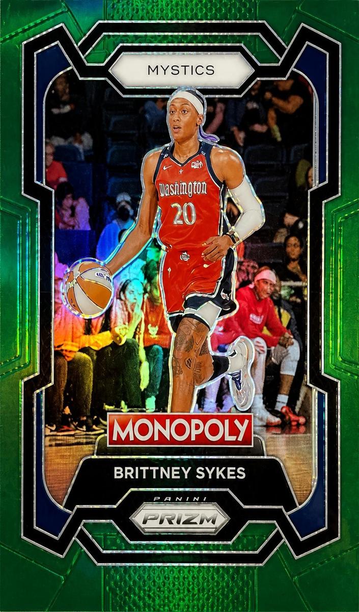 2024 Panini Prizm Monopoly WNBA Basketball Green Brittney Sykes #38