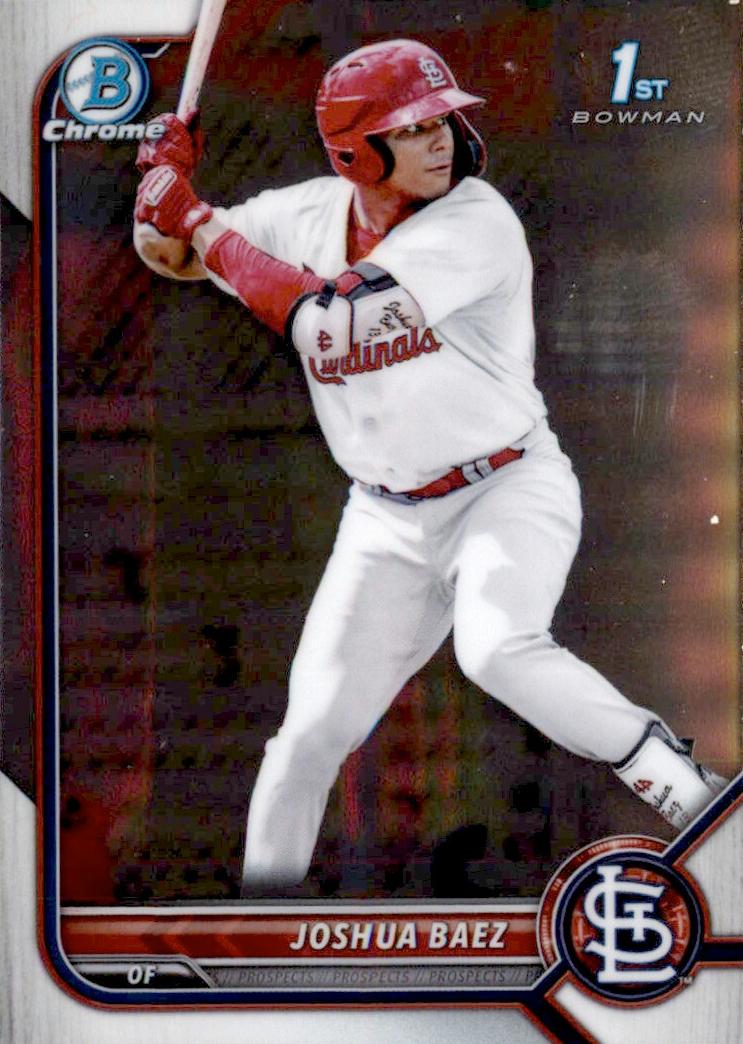 2022 Bowman Chrome Prospects Baseball Joshua Baez #BCP-112 RAW Ungraded