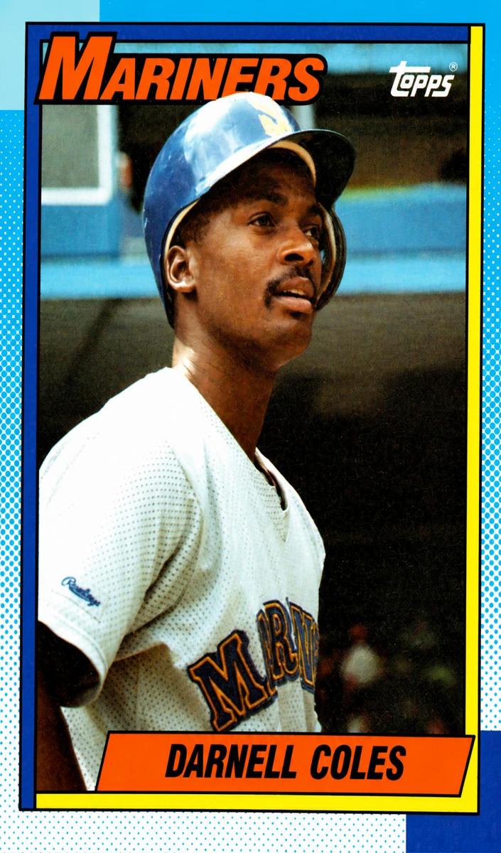 1990 Topps Baseball Darnell Coles #232