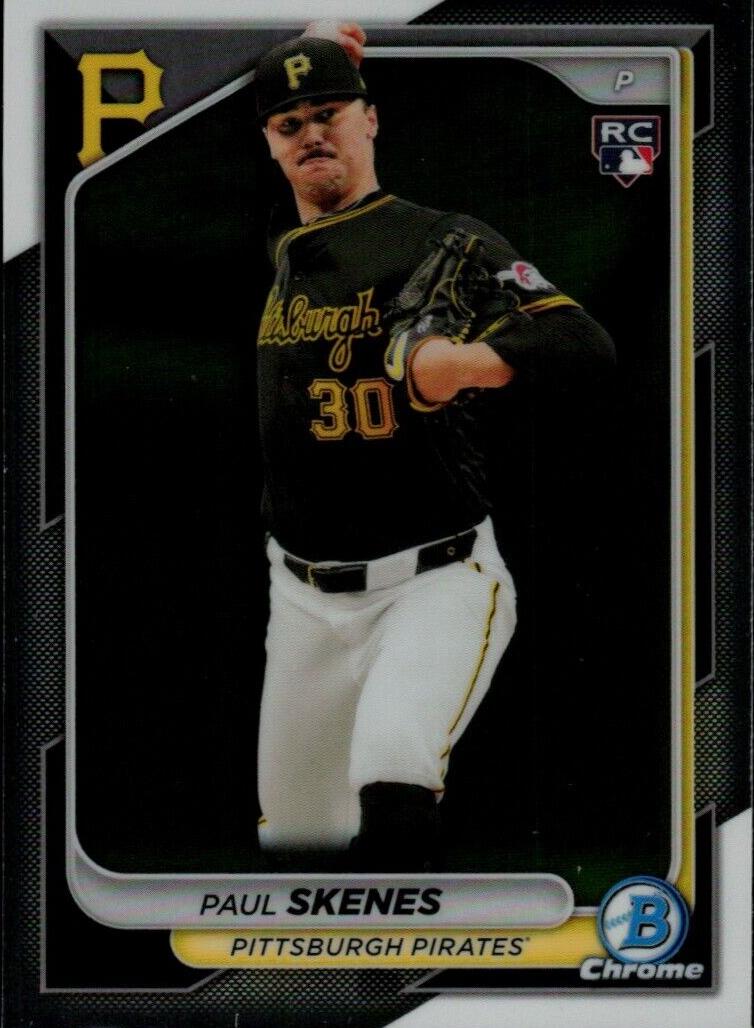 2024 Bowman Chrome Baseball Paul Skenes #31 PSA 9