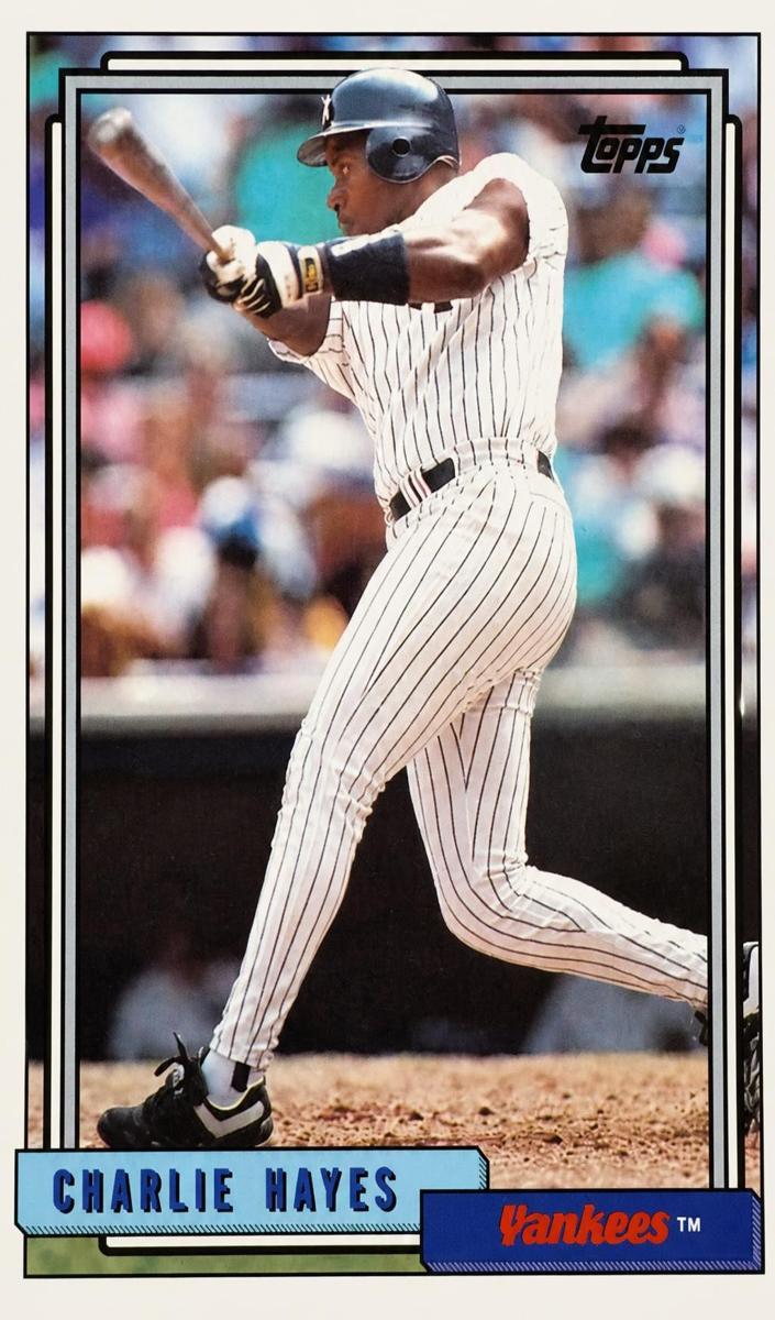 1992 Topps Traded Baseball Charlie Hayes #46T