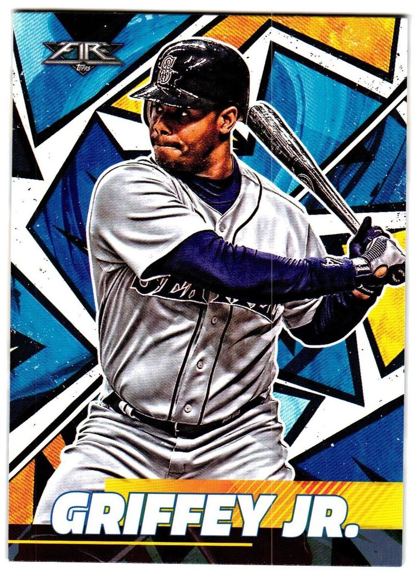 2021 Topps Fire Baseball Ken Griffey Jr. #108