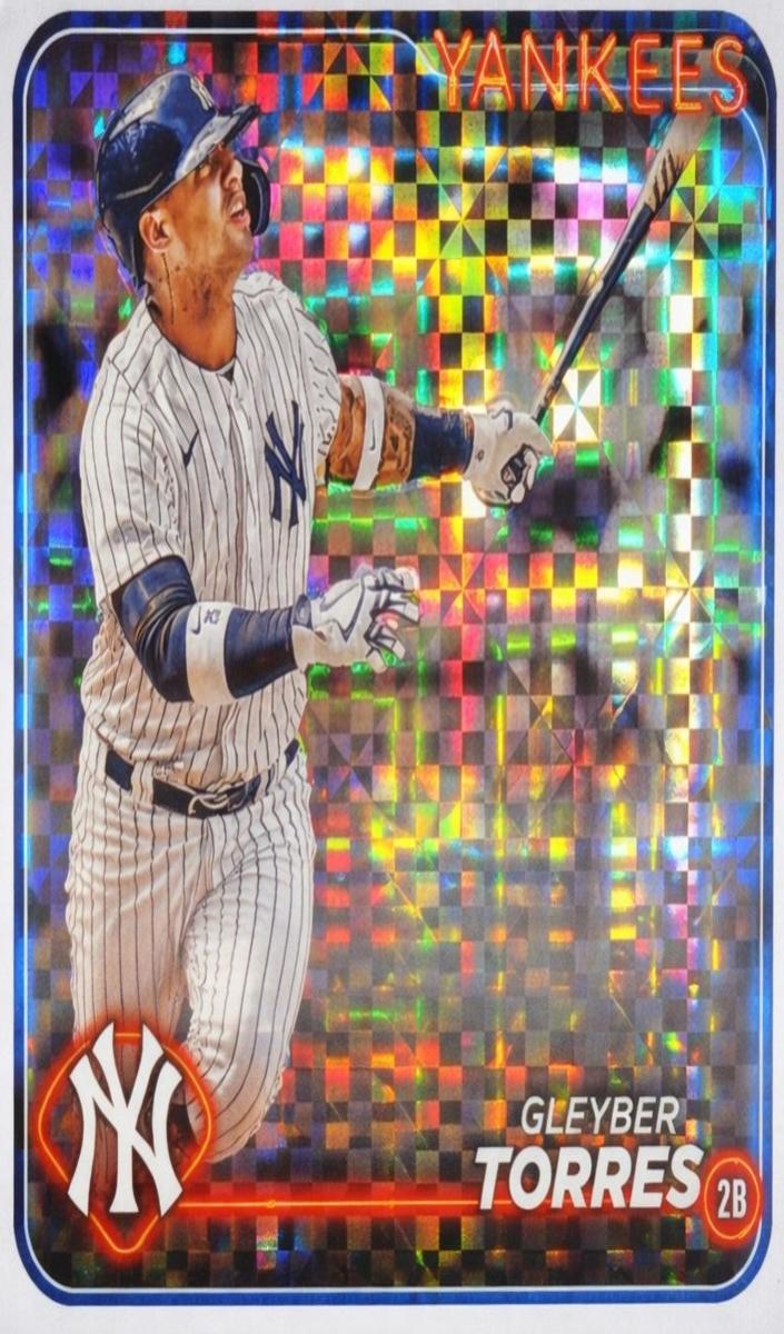 2024 Topps Chrome Baseball X-Fractor Gleyber Torres #280