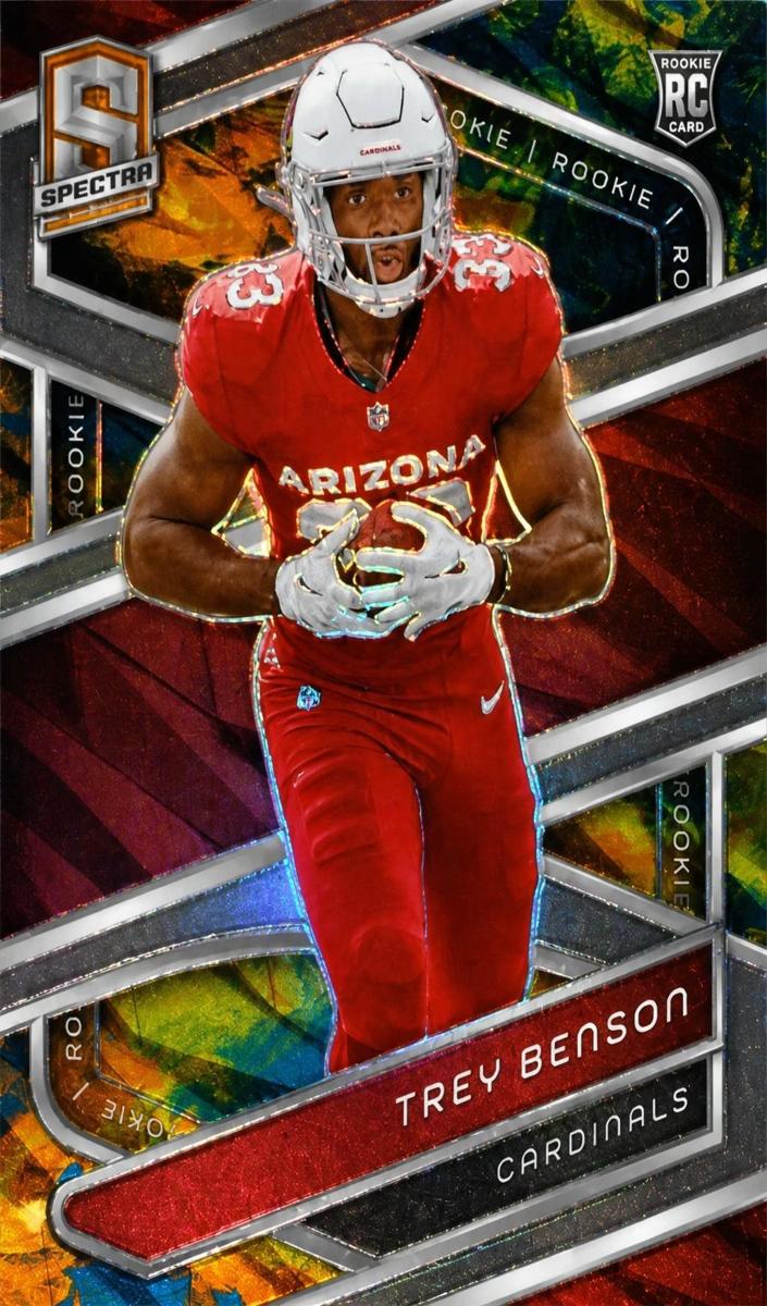 2024 Panini Spectra Football Universal Die Cut Trey Benson #133