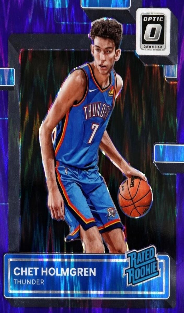 2022 Donruss Optic Basketball Purple Chet Holmgren #208