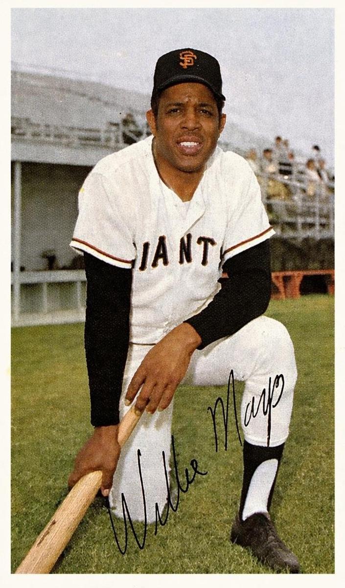 1971 Dell Today's Team Stamps Baseball Willie Mays #NNO PSA 9