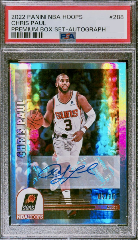 2022 Panini Hoops Basketball Chris Paul #288 PSA 7.5