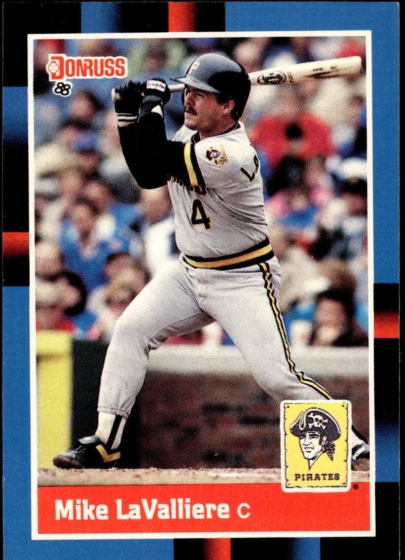1988 Donruss Baseball Mike LaValliere #312