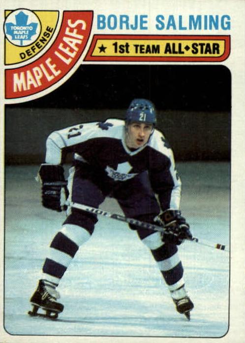 1978 Topps Hockey Borje Salming #240