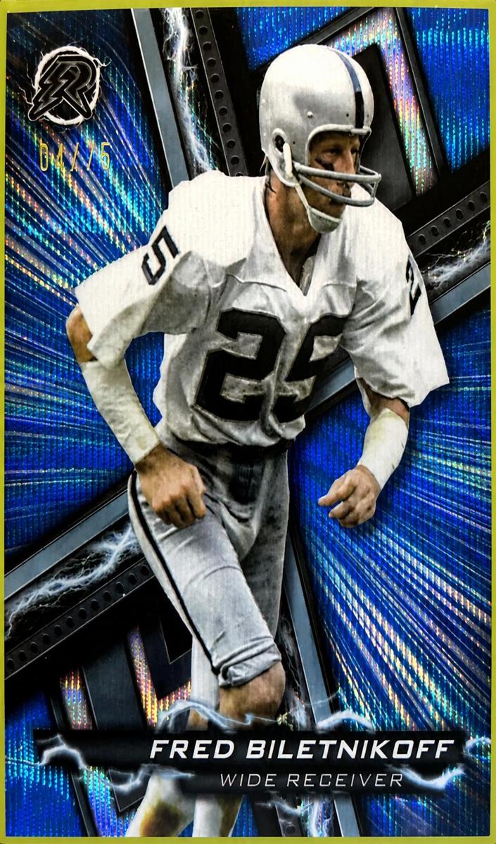 2023 Topps Composite Football Blue Surge Fred Biletnikoff #81