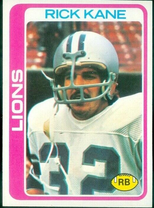 1978 Topps Football Rick Kane #126 PSA 9