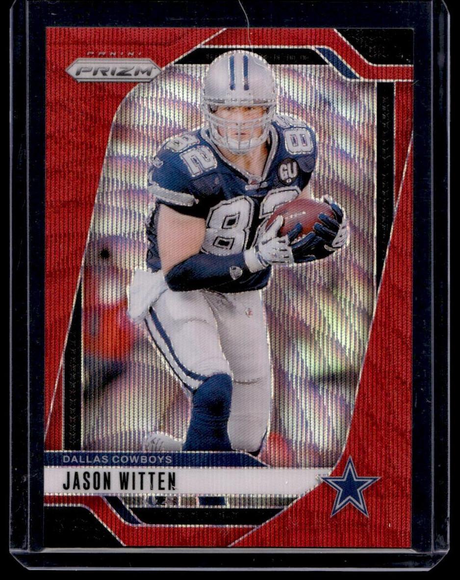 2024 Panini Prizm Football Red Wave Jason Witten #80