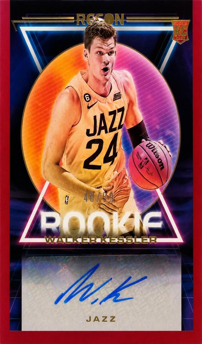 2022 Panini Recon Basketball Red Walker Kessler #RRS-WKK