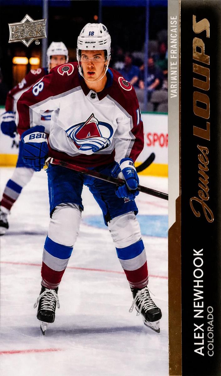 2021 Upper Deck Hockey French Alex Newhook #461 SGC 9.5