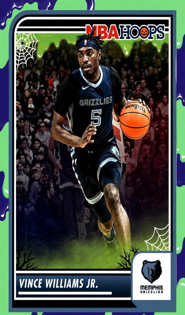 2023 Panini Haunted Hoops Basketball Vince Williams Jr. #21