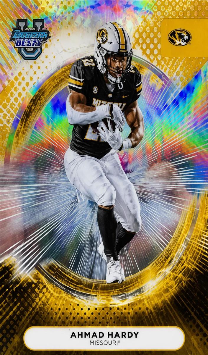 2025 Bowman Best University Football Refractor Ahmad Hardy #75