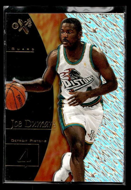 1997 Skybox E-X2001 Basketball Joe Dumars #51