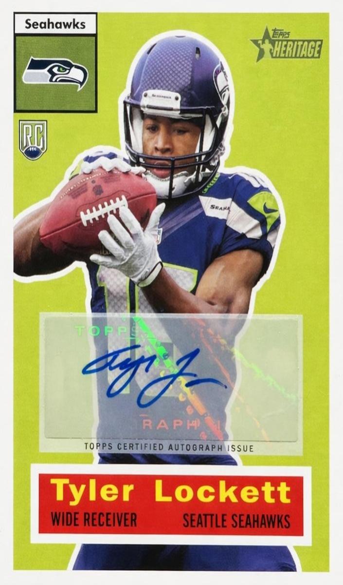 2015 Topps Heritage Football Tyler Lockett #91
