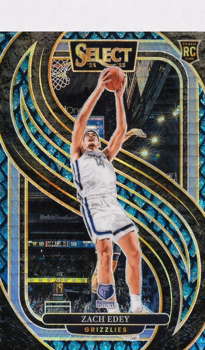 2024 Panini Select Basketball Dragon Scale Zach Edey #192