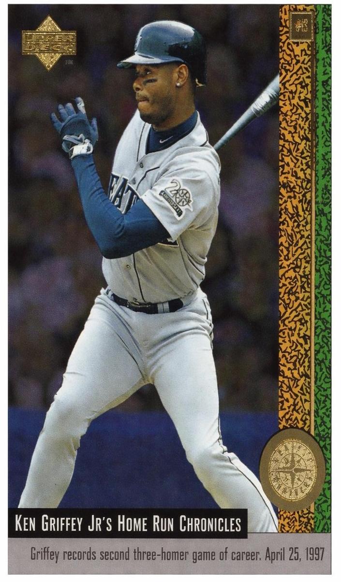 1998 Upper Deck Baseball Ken Griffey Jr. #13 PSA 9