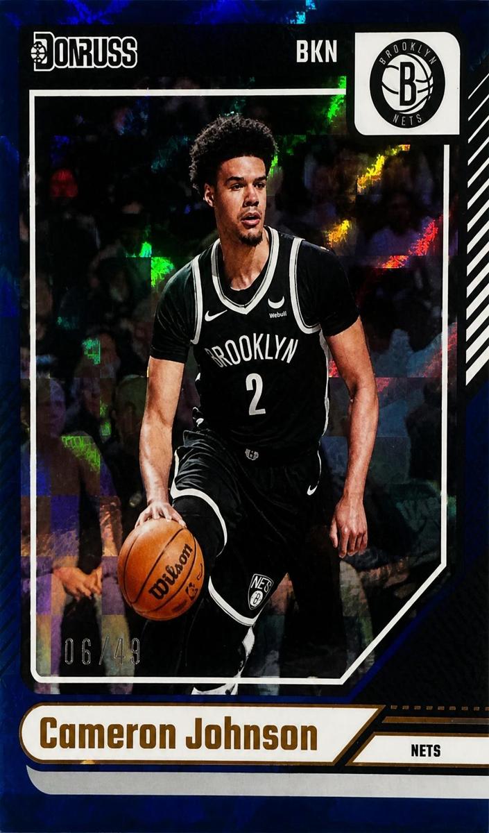 2024 Panini Donruss Basketball Choice Blue Cameron Johnson #135