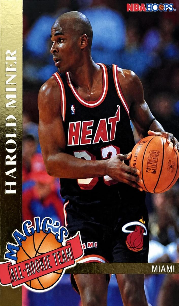 1992 Hoops Basketball Harold Miner #10 PSA 10