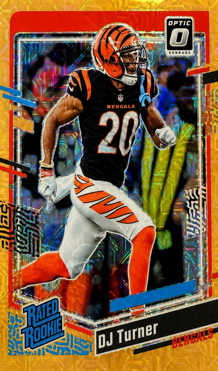 2023 Donruss Optic Football Bronze Mojo DJ Turner #220