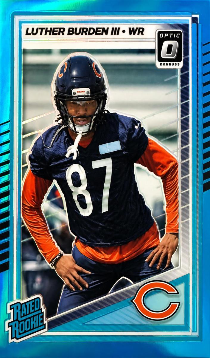 2025 Donruss Optic Football Aqua Luther Burden III #275