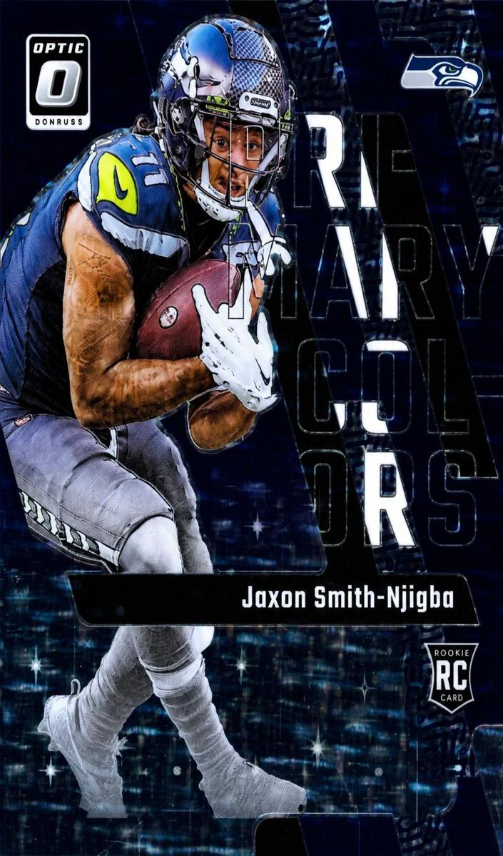 2023 Donruss Optic Football Purple Stars Jaxon Smith-Njigba #11