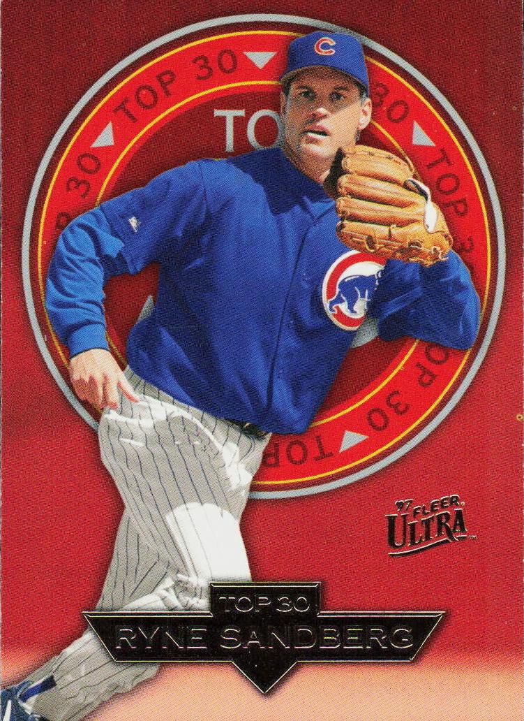 1997 Fleer Ultra Baseball Ryne Sandberg #20