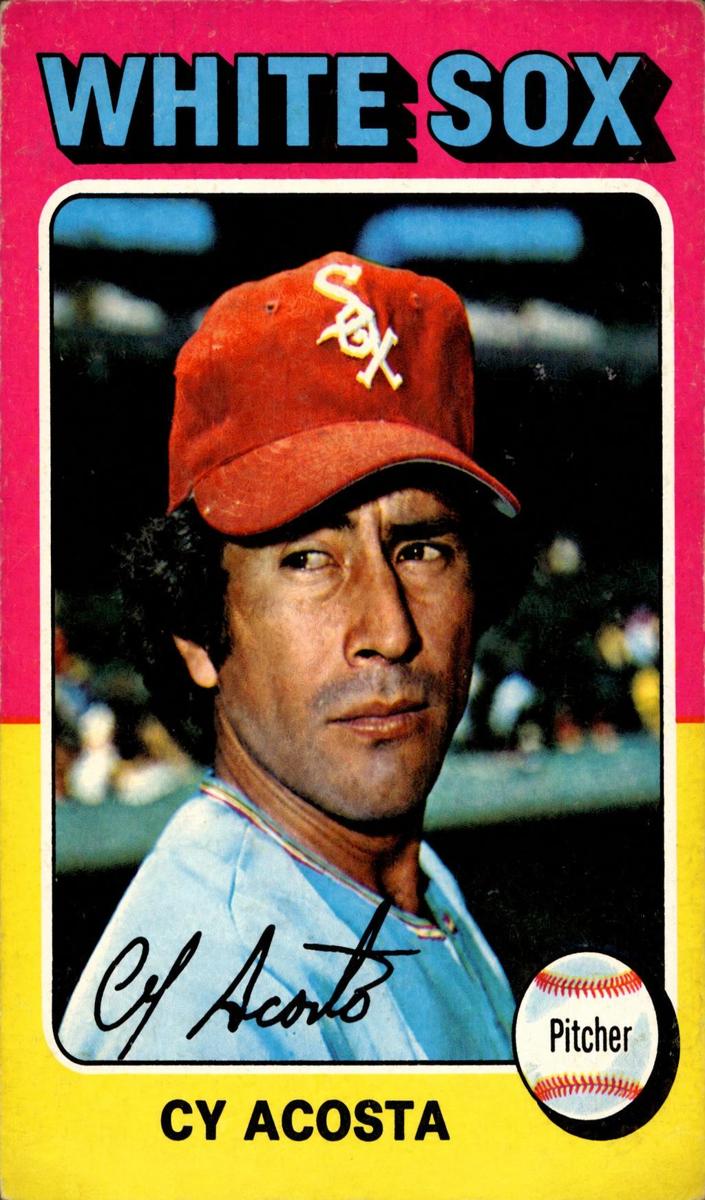 1975 O-Pee-Chee Baseball Cy Acosta #634 PSA 8