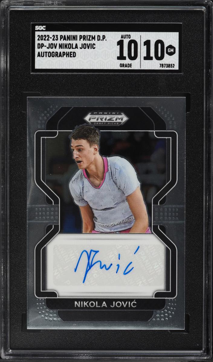 2022 Panini Prizm Draft Picks Basketball Nikola Jovic #DP-JOV