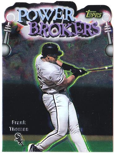 1999 Topps Baseball Frank Thomas #PB7 PSA 10