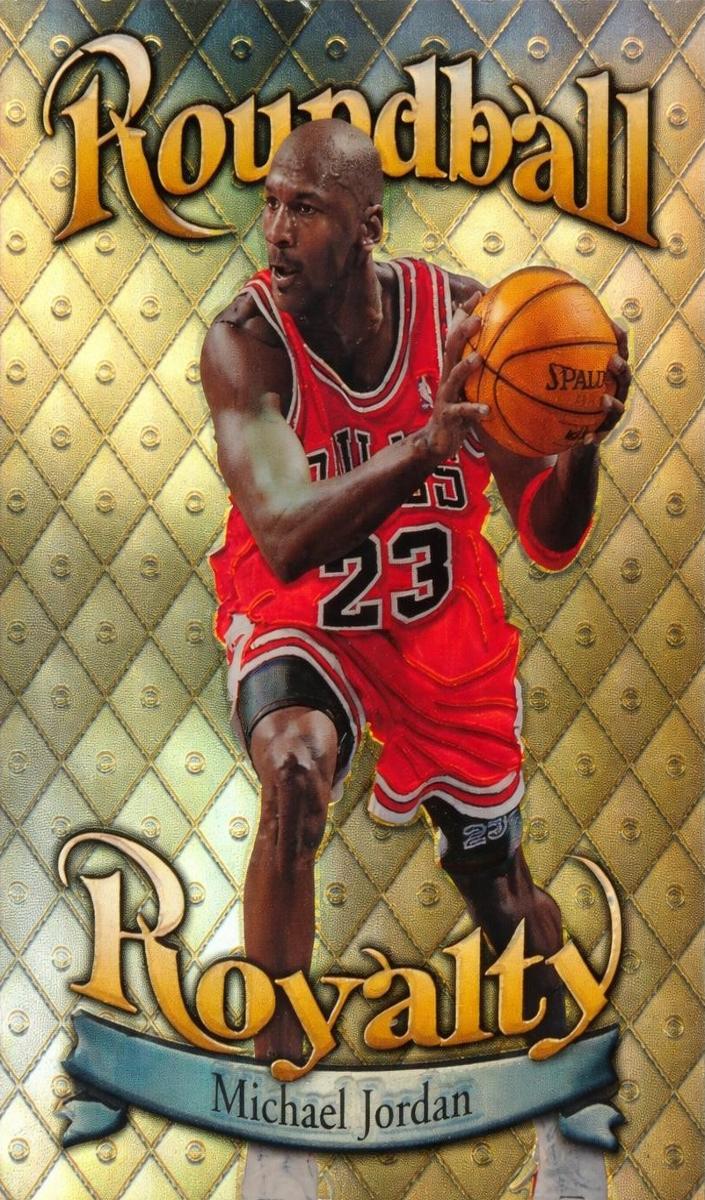 1998 Topps Basketball Refractor Michael Jordan #R1 PSA 9
