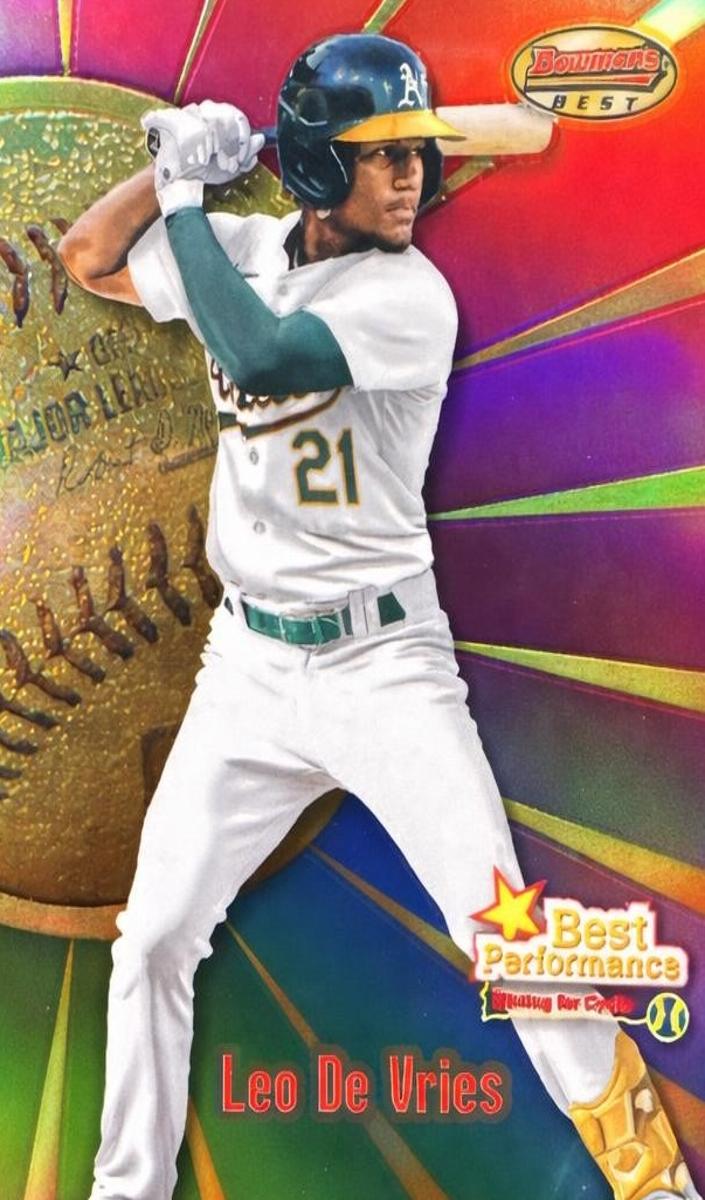 2025 Bowman's Best Baseball Leo De Vries #BP-14