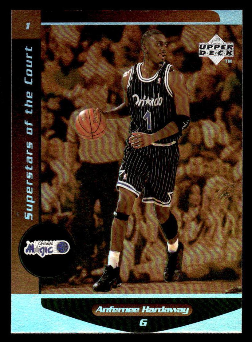 1998 Upper Deck Ovation Basketball Anfernee Hardaway #C17