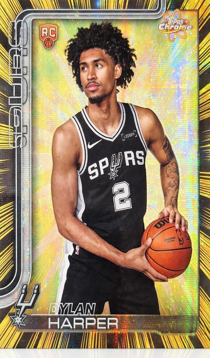2025 Topps Chrome Basketball Dylan Harper #RR-2