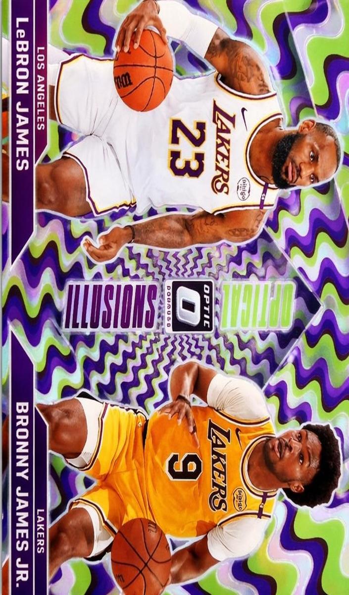 2024 Donruss Optic Basketball Holo LeBron James #2 PSA 10