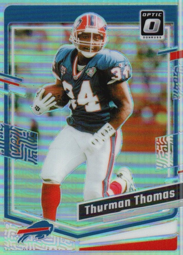 2023 Donruss Optic Football Holo Thurman Thomas #24