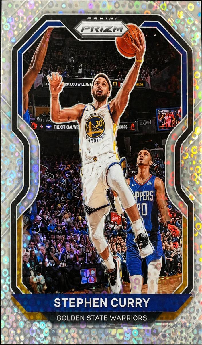 2020 Panini Prizm Basketball Fast Break Stephen Curry #159