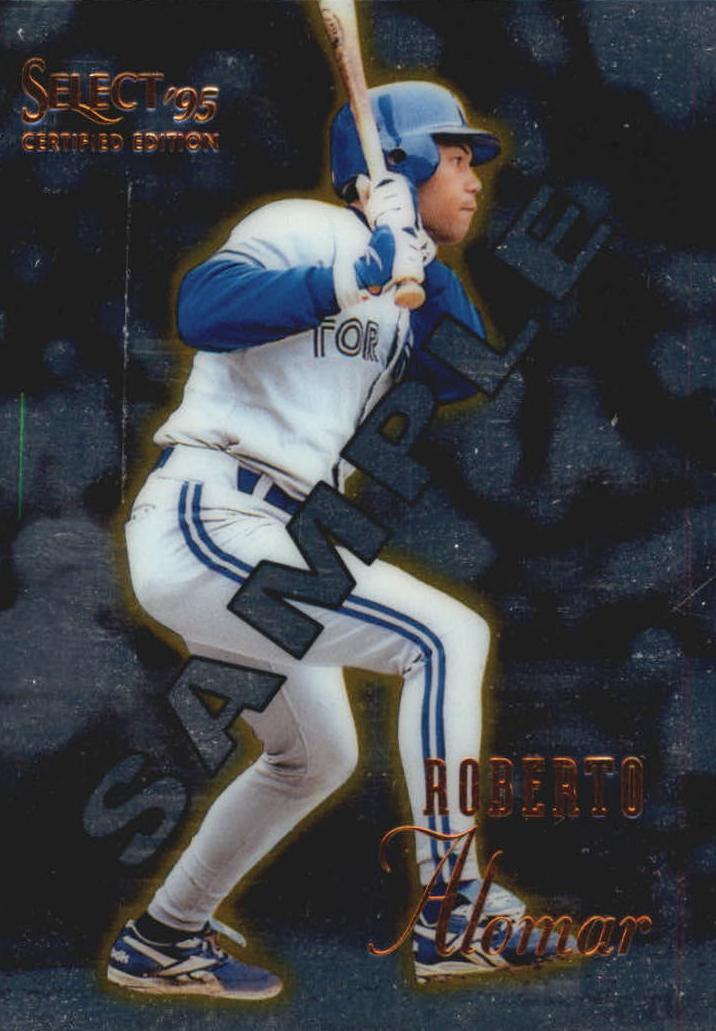 1995 Select Certified Baseball Roberto Alomar #75