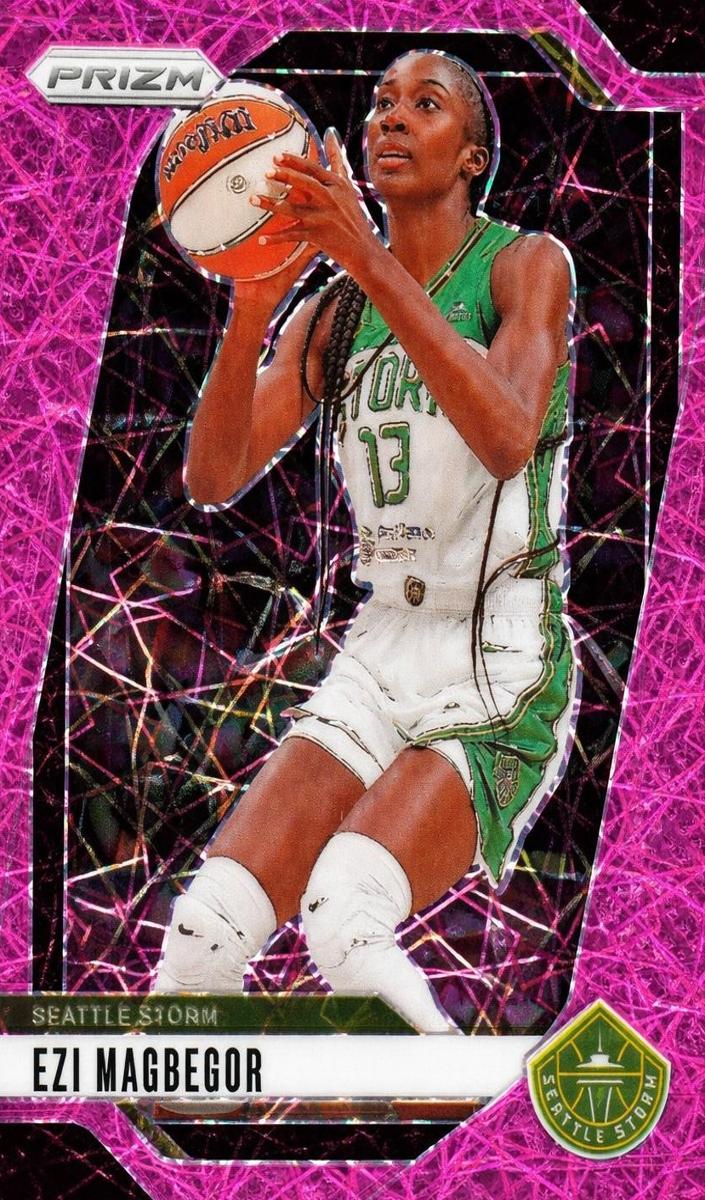 2024 Panini Prizm WNBA Basketball Pink Velocity Ezi Magbegor #50